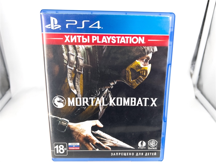 Игра Mortal Kombat X. Хиты PlayStation для PlayStation 4, субтитры и интерфейс на русском языке, диск (Б/У) 126356155 - фото 75781