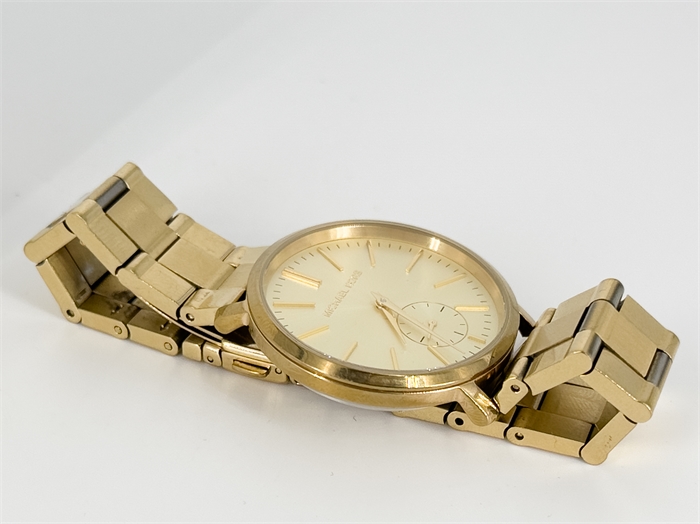 Наручные часыMichael Kors Gold-ToneMK3500 (Б/У) 126909018 - фото 76306