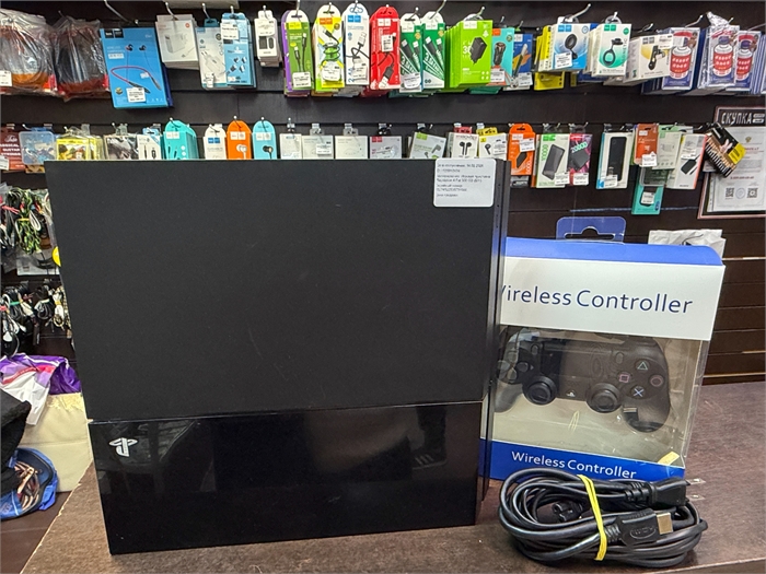 Игровая приставка PlayStation 4 Fat HDD 500 ГБ, без игр, без дополнительных аксессуаров, чёрная (Б/У) 126912404 - фото 76310