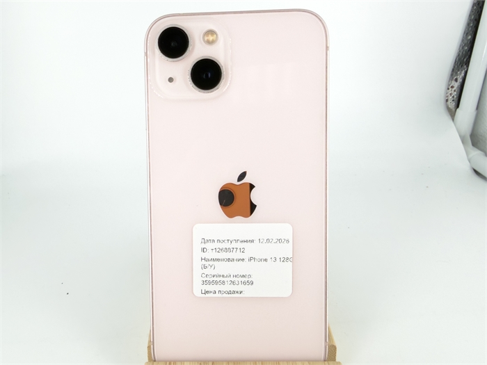 Смартфон Apple iPhone 13 128 ГБ MLNY3RU/A, Dual: nano SIM + eSIM, розовый (Б/У) 126887712 - фото 76839