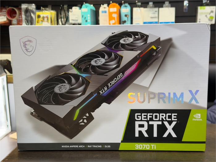 Видеокарта MSI GeForce RTX 3070 Ti SUPRIM X 8GB (Б/У) 127609492 - фото 77185