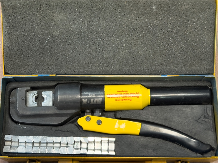 Ручной гидравлический пресс SHTOK ПГ‑70 01006 для опрессовки медных изделий (Б/У) 21468 - фото 77300