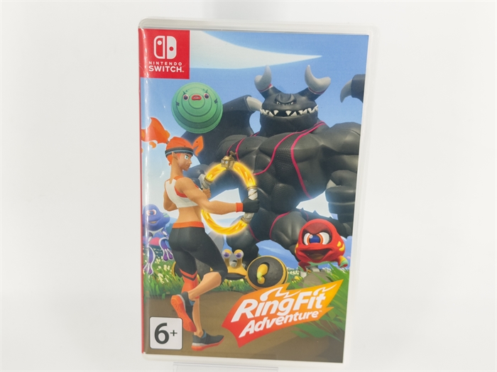 Игра RingFit Adventure для Nintendo Switch, английский язык, картридж (Б/У) 128992768