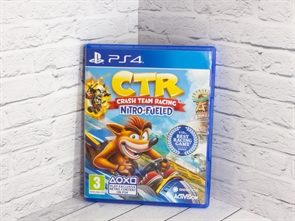 Игра Crash Team Racing Nitro-Fueled для PlayStation 4, английский язык, диск (Б/У)