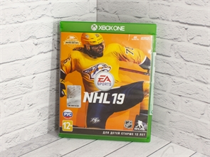 Игра NHL 19 для Xbox One, субтитры и интерфейс на русском языке, диск (Б/У)