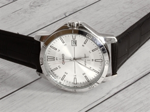 Наручные часы CASIO Collection MTP-V004L-7A, серебряный, чёрный (Б/У)