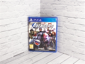 Игра Marvel Avengers для PlayStation 4, полностью на русском языке, диск (Б/У)