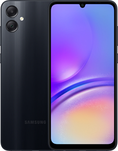 Смартфон Samsung Galaxy A05 4/64 ГБ, Dual nano SIM, черный (Новый)