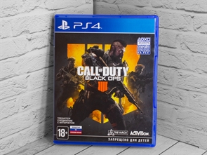 Игра Call of Duty Black Ops 4, полностью на русском языке, диск (БУ)