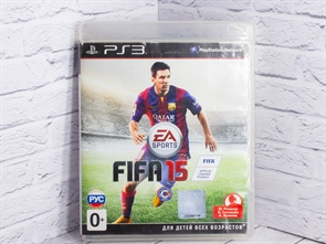 Игра FIFA 15 для PlayStation 3, полностью на русском языке, диск (Б/У)