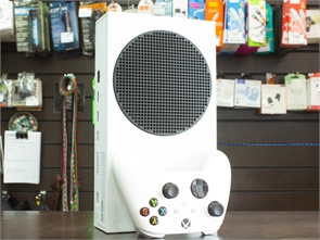 {{productViewItem.photos[photoViewList.activeNavIndex].Alt || productViewItem.photos[photoViewList.activeNavIndex].Description || 'Игровая приставка Microsoft Xbox Series S 512 ГБ SSD, без игр, без дополнительных аксессуаров, белый/черный (Б/У)'}}