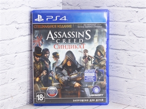 {{productViewItem.photos[photoViewList.activeNavIndex].Alt || productViewItem.photos[photoViewList.activeNavIndex].Description || 'Игра Assassins Creed Синдикат для PlayStation 4, полностью на русском языке, диск (Б\У)'}}