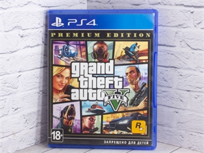 Игра Grand Theft Auto 5 для PlayStation 4, субтитры и интерфейс на русском языке, диск (Б/У) 28395