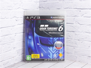 Игра Gran Turismo 6 для PlayStation 3, полностью на русском языке, диск (Б/У) 29345