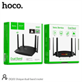 Wi-Fi роутер Hoco DQ01 Unique черный 18503 - фото 60775