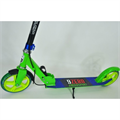 Самокат Amigosport 9 Zero, светящиеся колёса, зелёный (Новый) 128426836